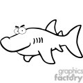 120x120 Shark Clip Art Image