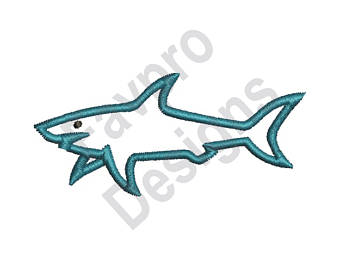 340x270 Shark Embroidery Etsy