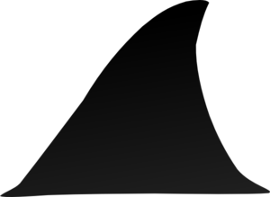 300x219 Shark Clipart Silhouette Clipart Image