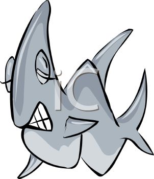302x350 Shark Teeth Clipart Clipart Panda