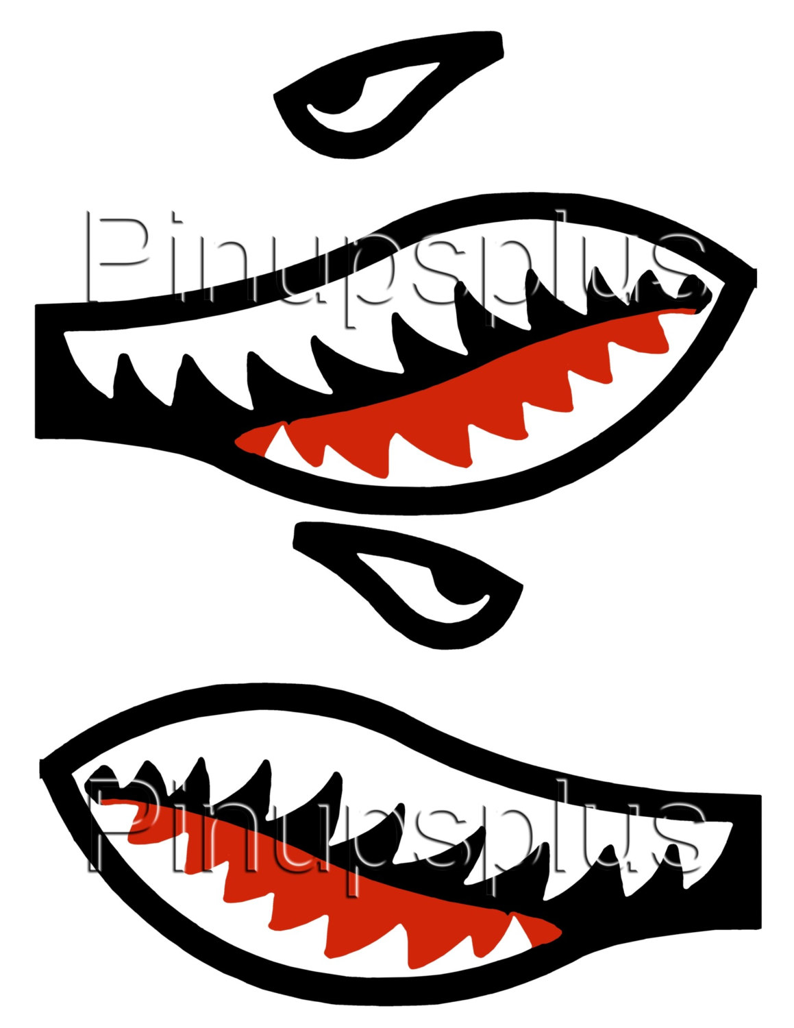 Shark Teeth Clipart | Free download on ClipArtMag