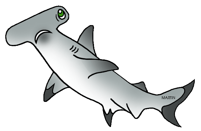 648x423 Hammerhead Shark Clip Art Clipart Panda