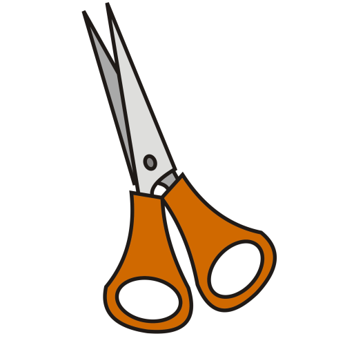 500x500 Scissors Cosmetology Shears Clipart 2