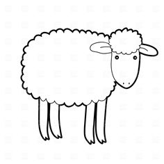 236x236 Cute Sheep Images Cute Sheep Lamb Vector Stock Images