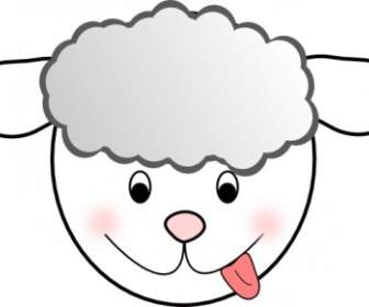 336x280 Sheep Head Clip Art Vector Clip Art Free Vector Free Download
