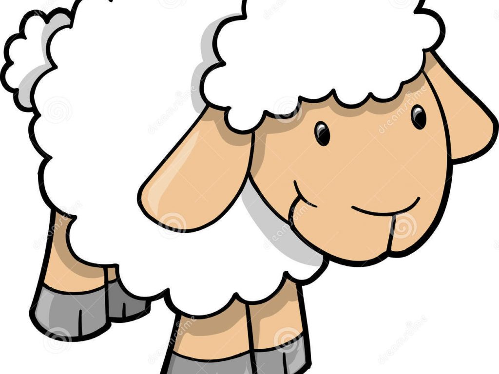 1024x768 Smart Inspiration Sheep Clip Art Lamb Clipart Black And White