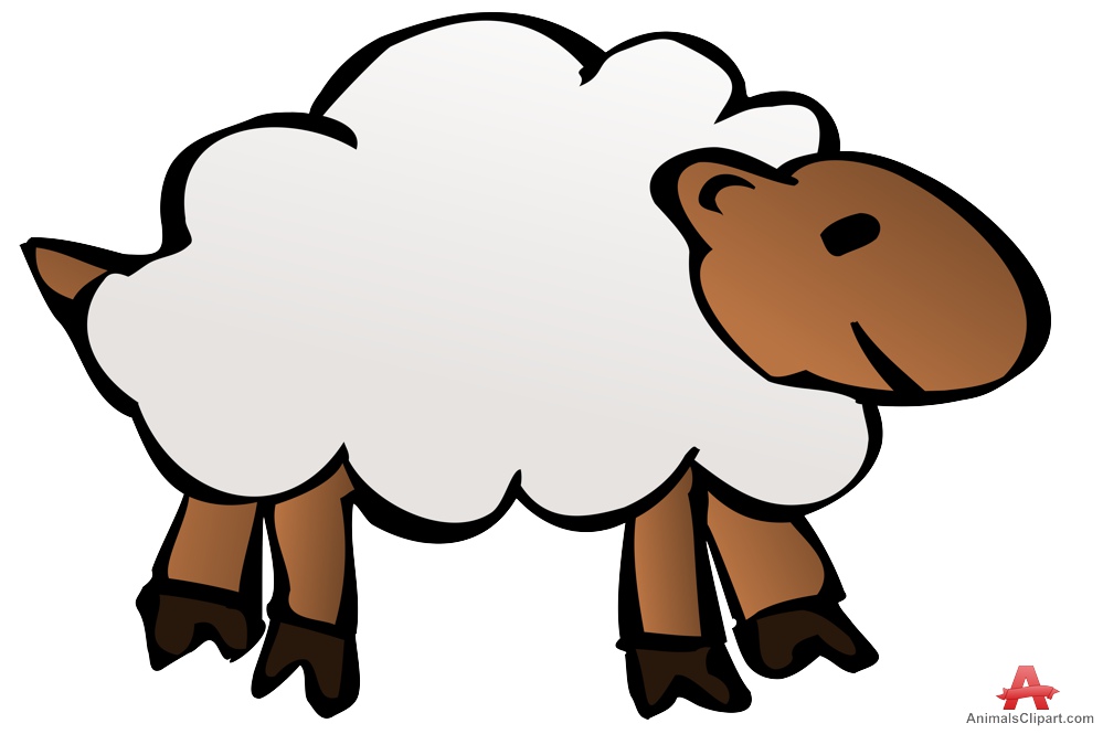999x665 Sheep Clip Art 4