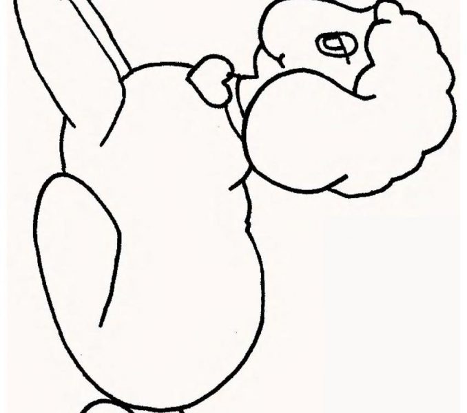 678x600 Sheep Template For Preschool Kids Coloring