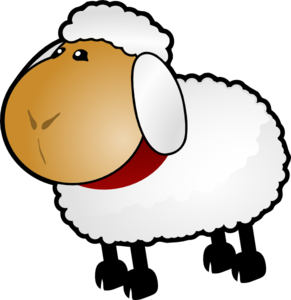 291x300 Sheep, Rotate 5 Clip Art