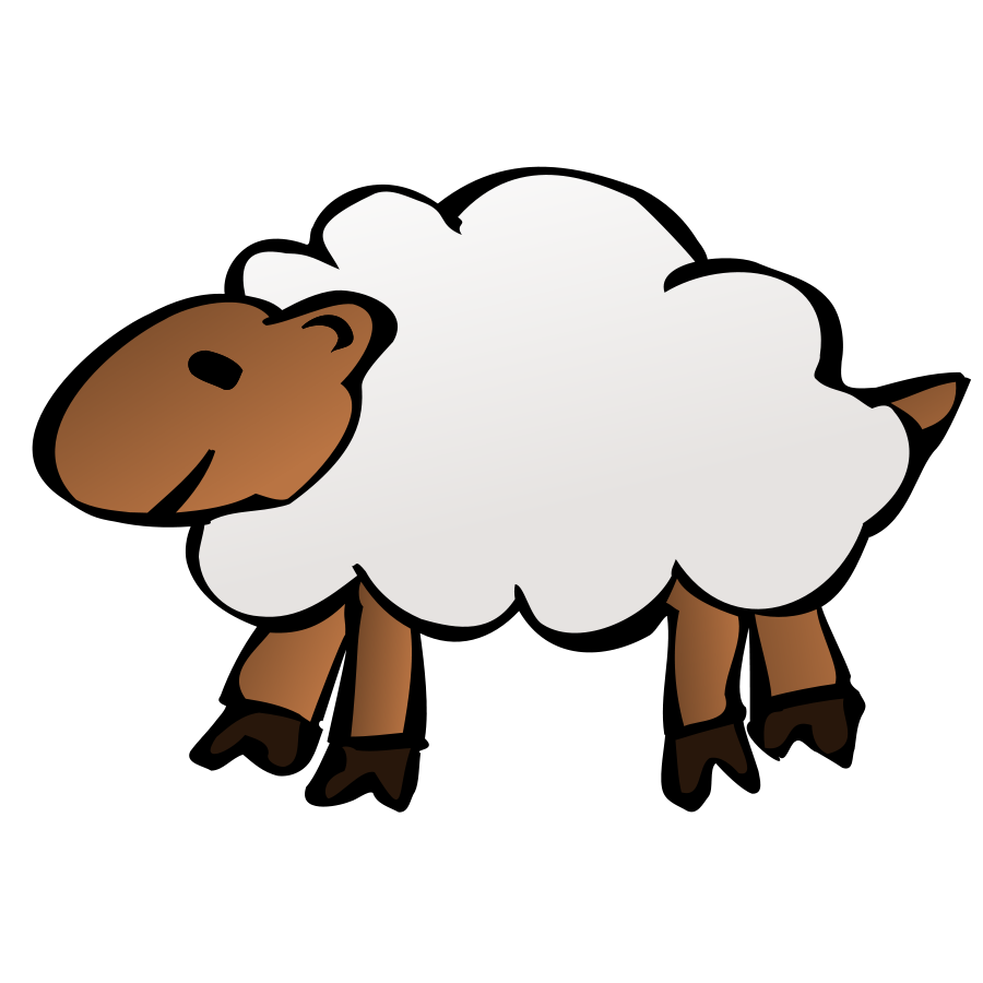 900x900 Sheep Clip Art Cartoon Free Clipart Images 3