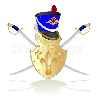 320x320 Men With Shield And Sword. 3d Stock Photo Colourbox
