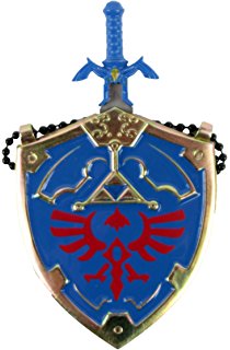 210x320 Legend Heros Shield Elfs Master Sword Necklace Toon