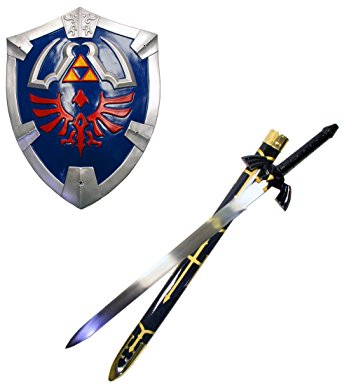 342x388 The Legend Of Zelda Real Master Sword And Shield Set