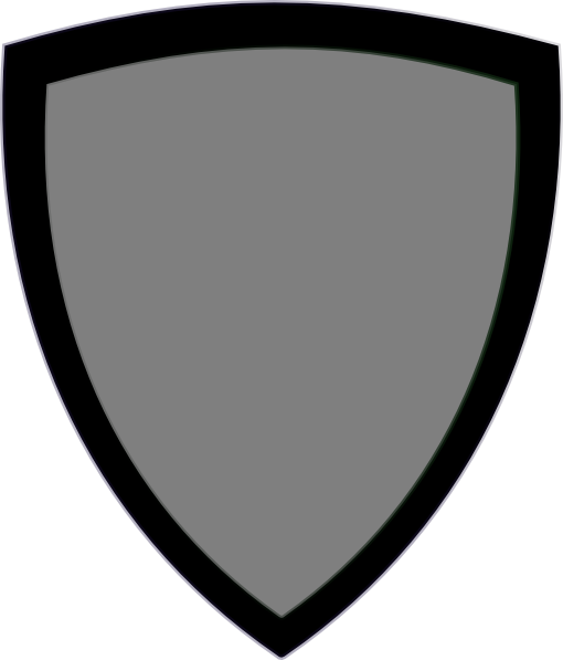 510x597 Gray Shield Clip Art