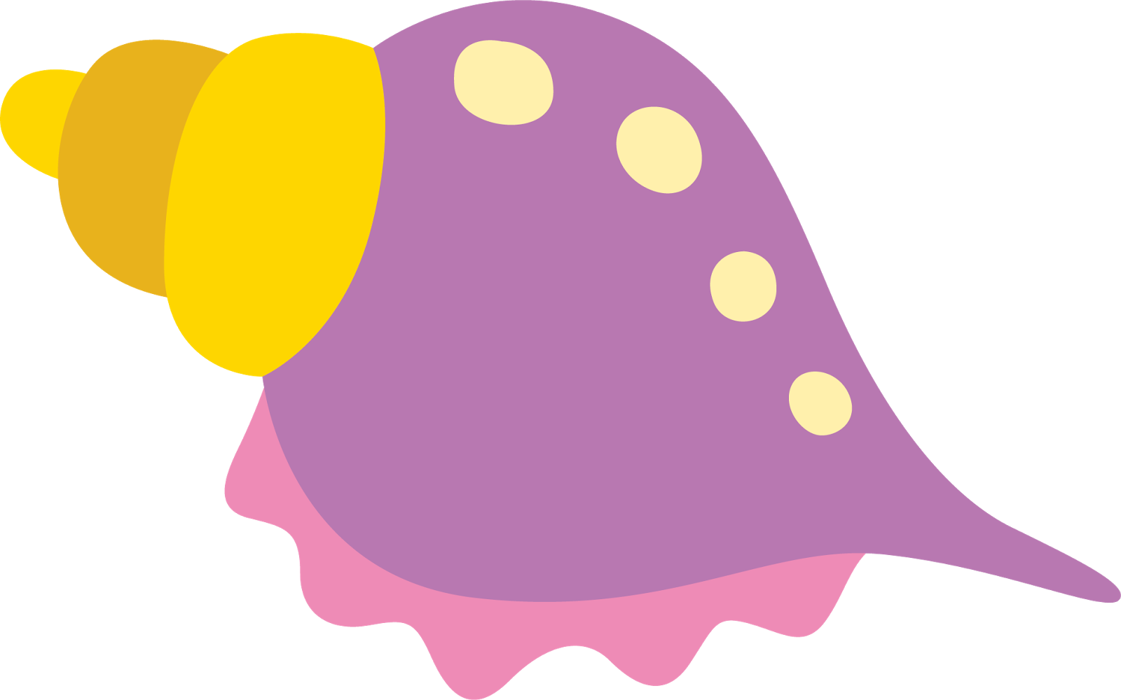 1600x1000 Shell Clipart Colorful