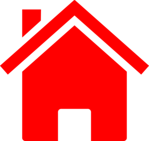 298x282 Red House Clip Art