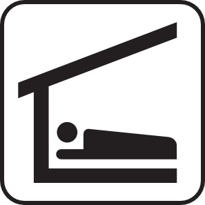 297x297 Sleeping Shelter White Clip Art