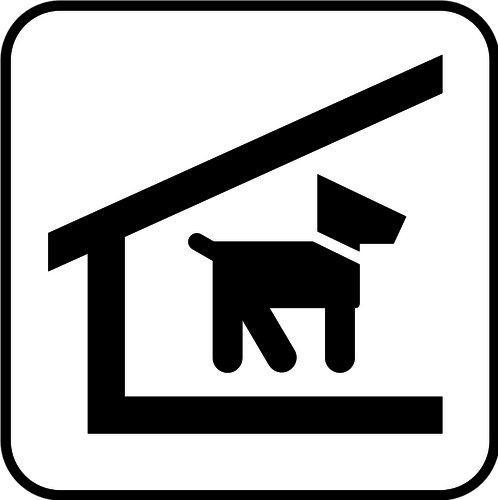 498x500 Us National Park Maps Pictogram For A Pet Shelter Vector Image