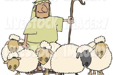 450x300 Shepherd Staff And Sword Clip Art