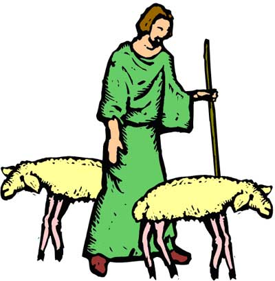 Shepherd And Sheep Clipart | Free download on ClipArtMag