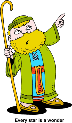 234x400 Image Shepherd Pointing To The Sky Image