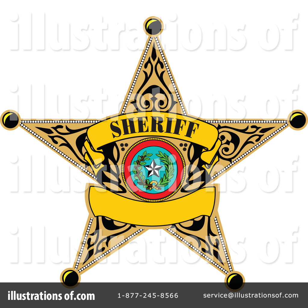 1024x1024 Sheriff Badge Clipart