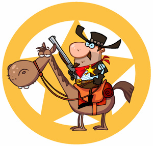 300x287 Sheriff Clipart Image