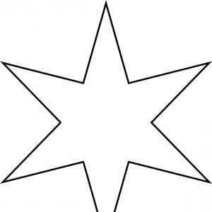 300x300 7 Point Star Clipart