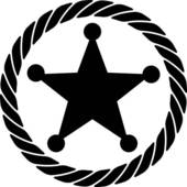 170x170 Star Sheriff Badge Clip Art