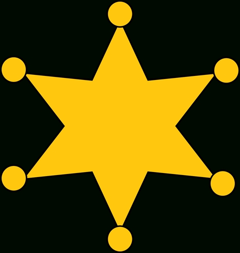 473x500 Top 10 Sheriff Badge Clip Art