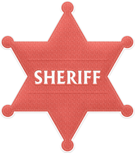 440x500 Red Sheriff Clipart Sheriff, Clip Art And Album