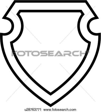 426x470 Shield Clipart Sheriff
