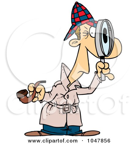 450x470 Royalty Free (Rf) Clipart Of Sherlock Holmes, Illustrations