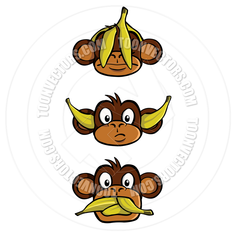 940x940 Three Wise Monkeys By Colin Cramm Illustration Amp Animation Toon