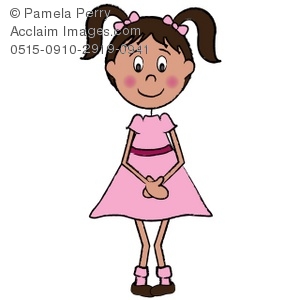 300x300 Free Clipart Quiet Girl