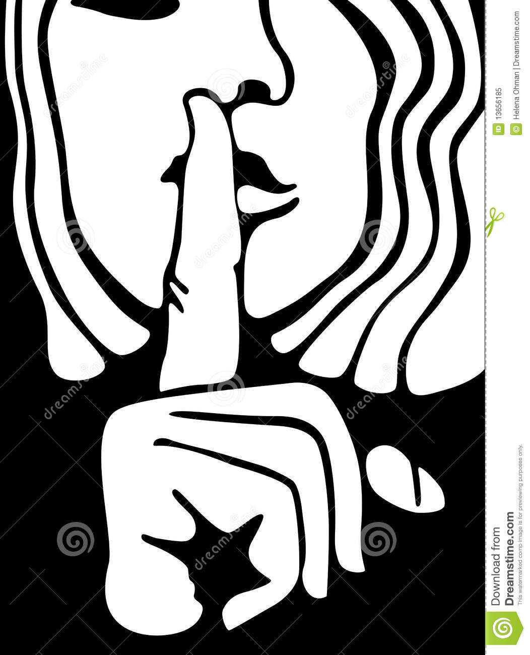 1052x1300 Free Clipart Quiet Zone