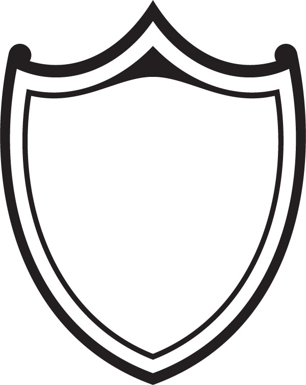 600x756 Shield Clipart