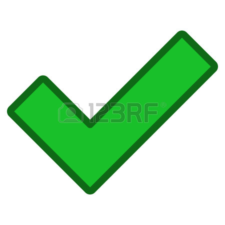 450x450 Shield Ok Interface Pictogram With Bright Toolbar Icon Clip Art