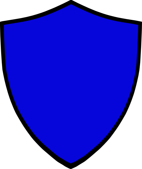 498x595 Shield Blue Clip Art
