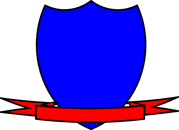 600x437 Shield Ribbon Clip Art