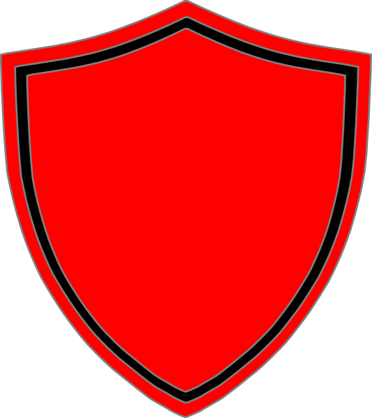 534x600 Shield Clipart Transparent Background