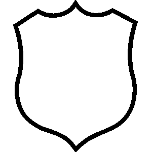 Shield Clipart Black And White