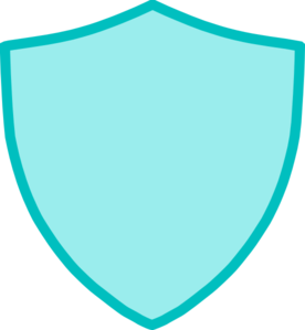 276x299 New Blue Crest Shield Clip Art