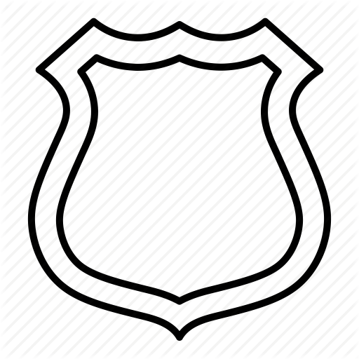 512x512 Badge, Cop, Police, Protect, Safety, Sherriff, Shield Icon Icon