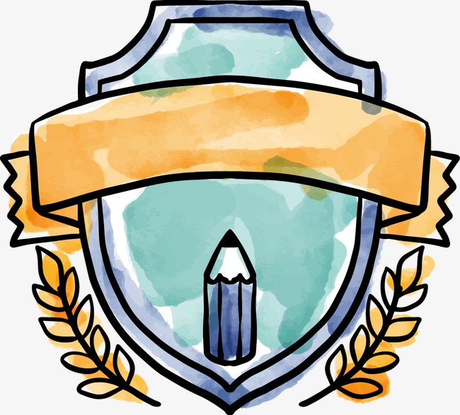 650x587 Drawing Ribbon School Shield Icon, Watercolor, Ribbon, School Png