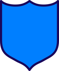 249x300 Dark Blue Shield Clip Art