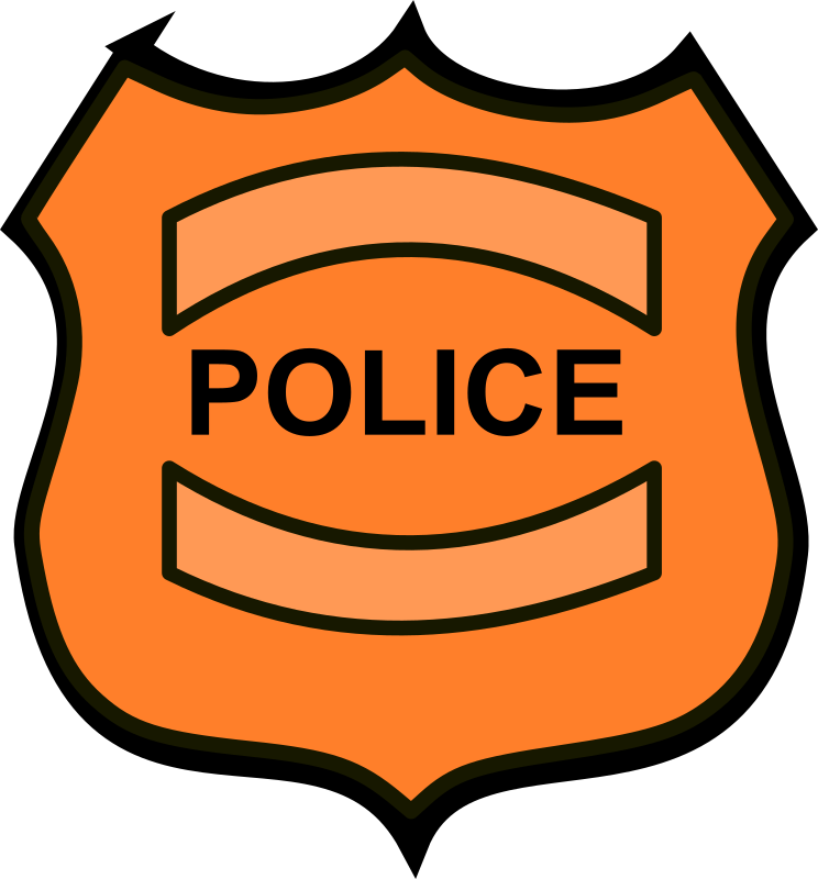 744x800 Free Police Shield Clipart Image