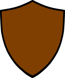 249x298 Shield Brown Clip Art