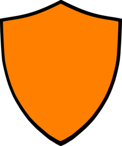 249x298 Shield Orange Clip Art