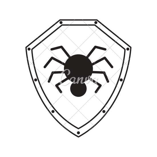 550x550 Shield Security Isolated Icon